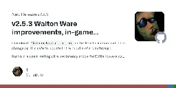 Release v2.5.3 Walton Ware improvements, in-game speedrun timer, and many bug fixes! · Die4Ever/deus-ex-randomizer